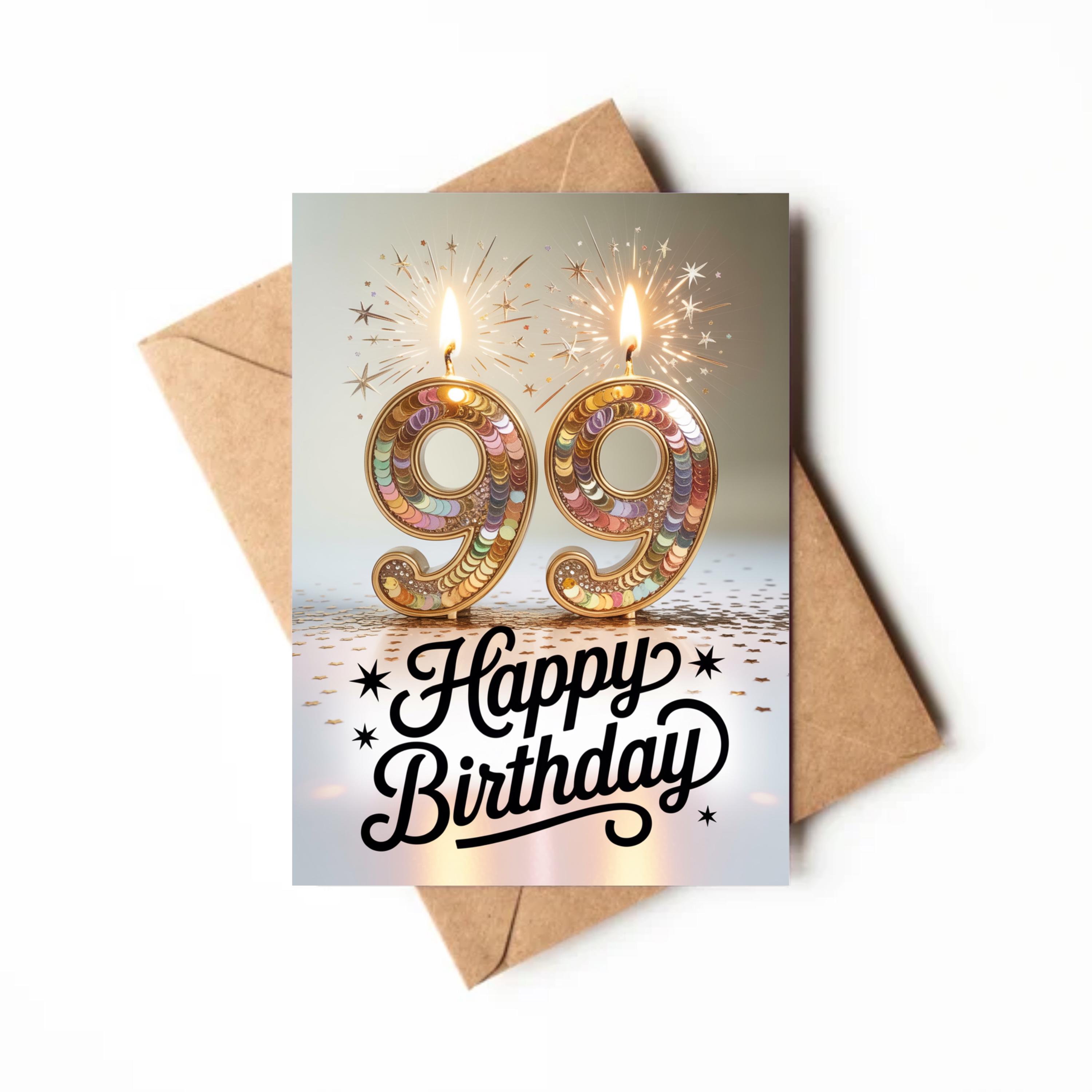 Happy 99 birthday - Etsy 日本