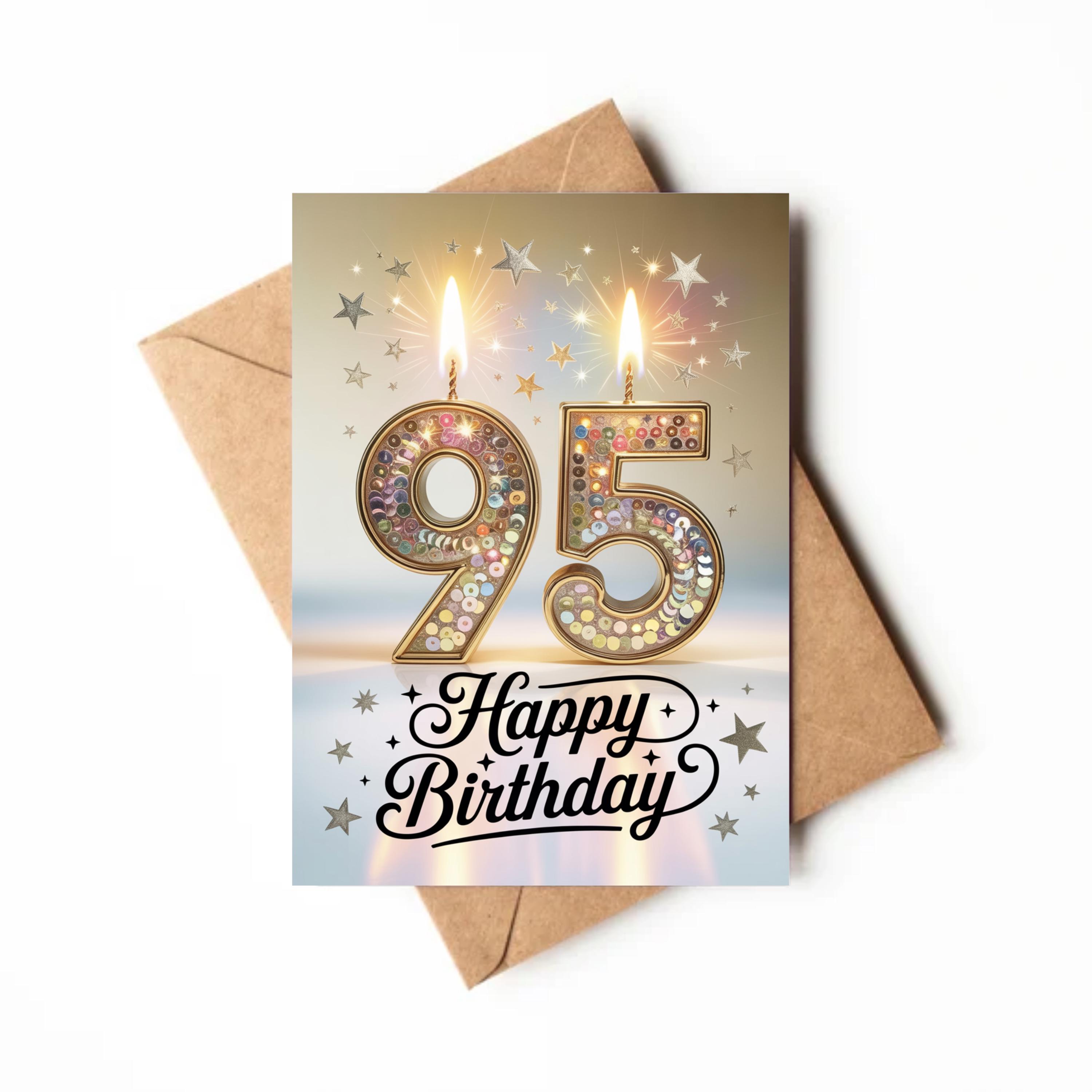 Happy 95th birthday grandma greeting card - Etsy 日本