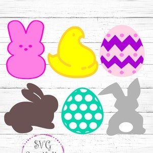 Download Easter Bundle Svg Peeps Svg Easter Bunny Svg Easter Egg Svg Etsy
