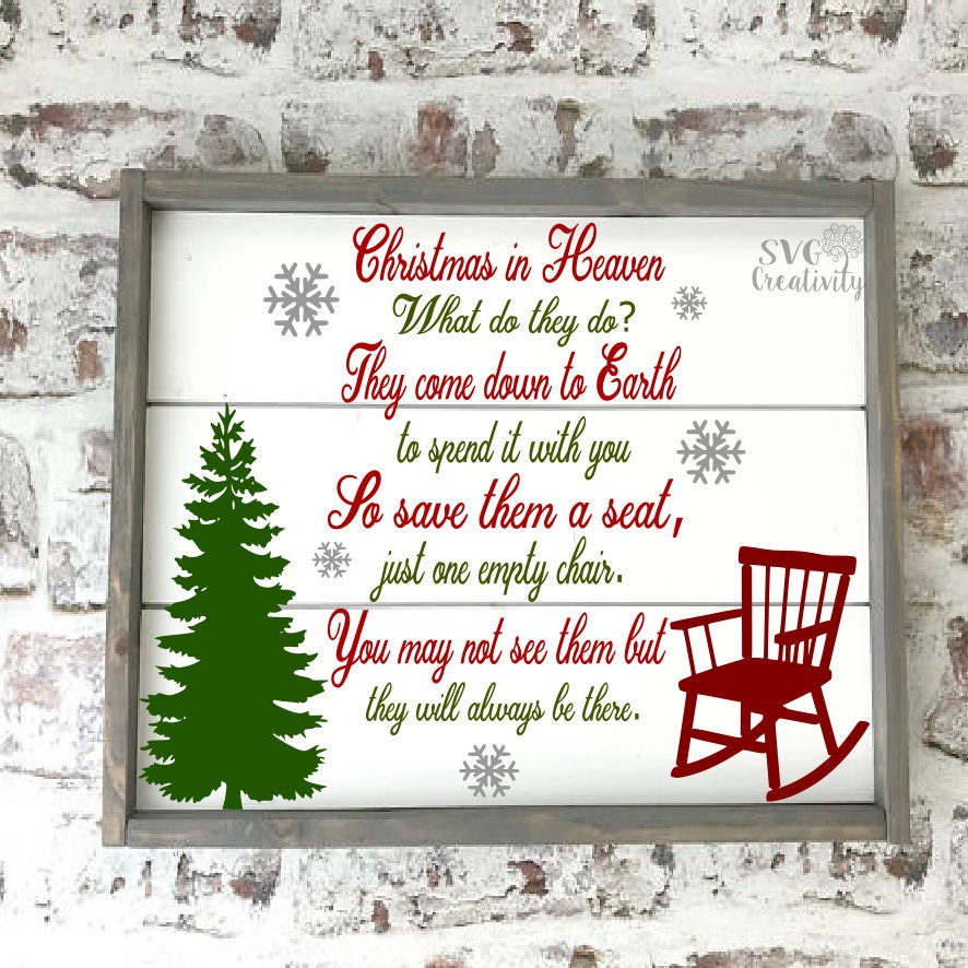 Download Christmas in Heaven What do they do SVG Christmas In ...