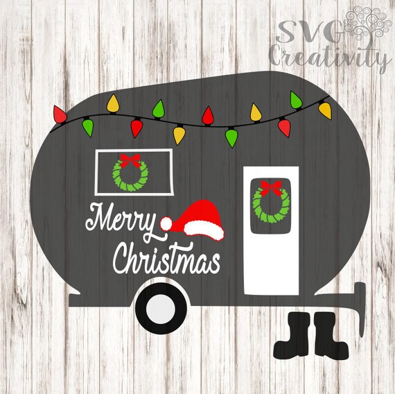 Download Christmas Camper Svg Merry Christmas Camper Svg Holiday Etsy