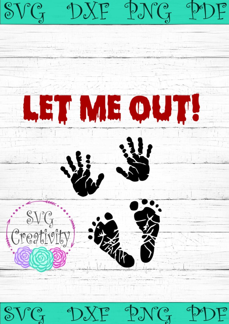 Download Pregnant Let me Out Halloween SVG Let Me Out SVG | Etsy