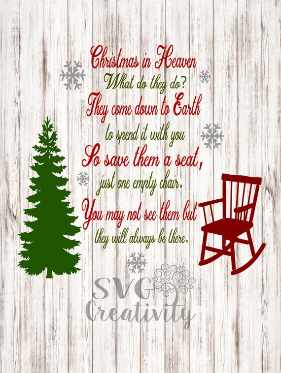 Download View Christmas In Heaven Poem Free Svg PNG Free SVG files ...