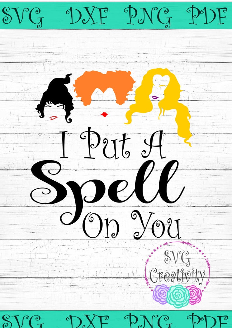 hocus pocus t shirt i put a spell on you