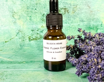 Oregano Flower Essence - Oregano Flower Remedy - 1st Chakra Support - Root Chakra Support - Oregano Flower Elixir