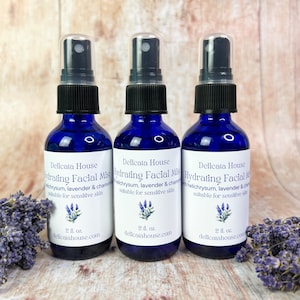 Bruma facial hidratante con manzanilla, aciano y neroli - Tónico facial - Tónico facial hidratante