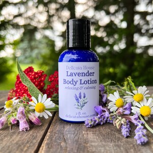 Loción corporal de lavanda - Regalo para los amantes de la lavanda - Aromaterapia con lavanda - Hidratante de lavanda - Cuidado corporal natural - Cuidado de la piel con lavanda