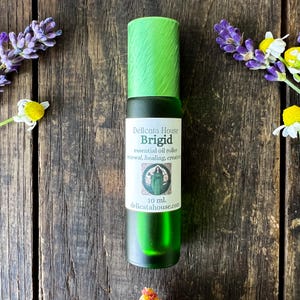 Brigid Essential Oil Roller, Imbolc, Goddess, Celtic mythology, Goddesscore, Bride, Brighid, Brigit, Brigid's Day, Imbolc Aromatherapy
