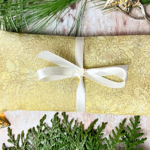 Lavender Eye Pillow - Flax Seed and Lavender Eye Pillow - Savasana Eye Pillow - Tension Relief Eye Pillow - Relaxation Gift - Rest Aid