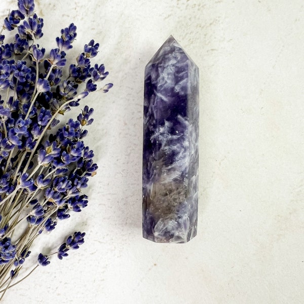 Unicorn Stone Crystal Tower - Crystal for Joy, Positivity and Peace - Love and Compassion Crystal - Crystal Lover Gift - Mother's Day Gift