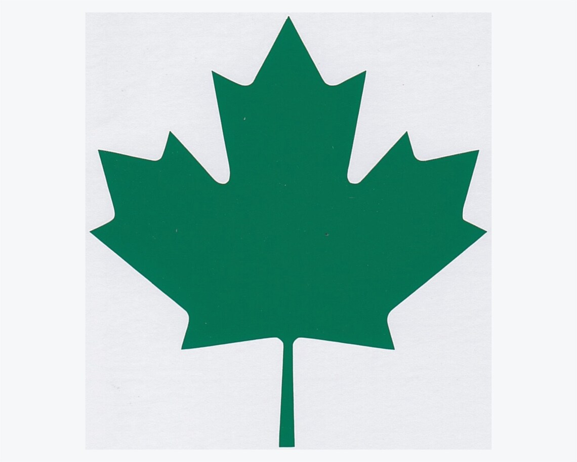 Canada Maple Leaf Permanent vinyl decal Laptop Decal Etsy