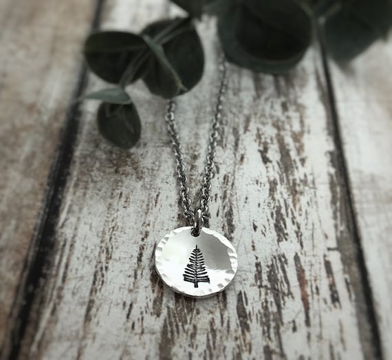 Pine tree hotsell necklace