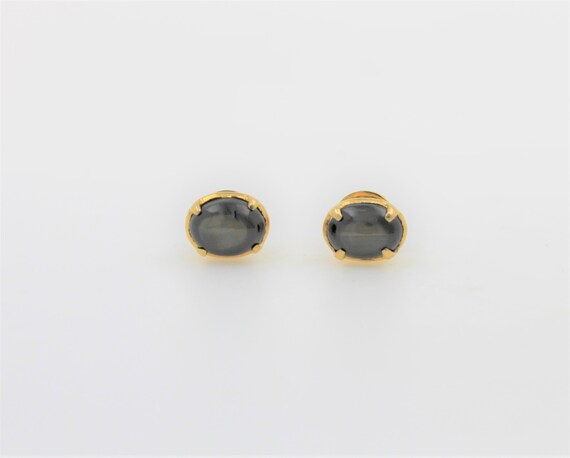 Vintage 1960s Handmade 18K Solid Yellow Gold Blac… - image 5