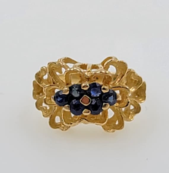ヴィンテージ 1960 年代 ハンドメイド ソリッド 18K イエロー