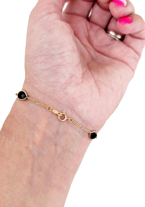 Beautiful Vintage 1990s Handmade 14K Solid Yellow Gold With