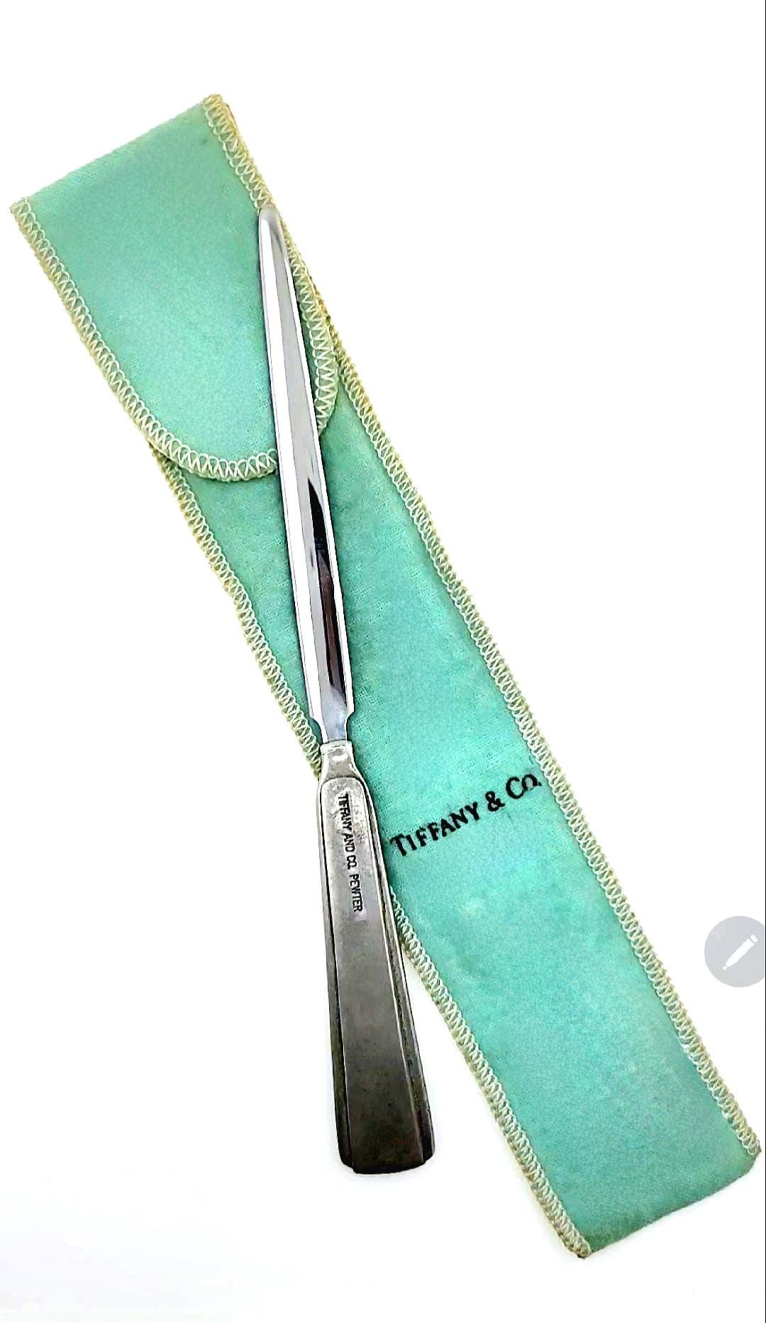 【希少】Tiffany & Co. 　オープナー Rare Vintage 1950s Tiffany & Co. Stainless Steel Letter Opener
