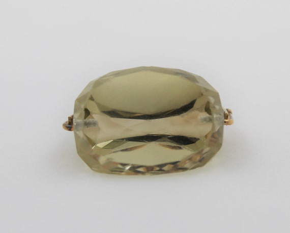Vintage 1960s Handmade Solid 14K Yellow Gold Lime… - image 4