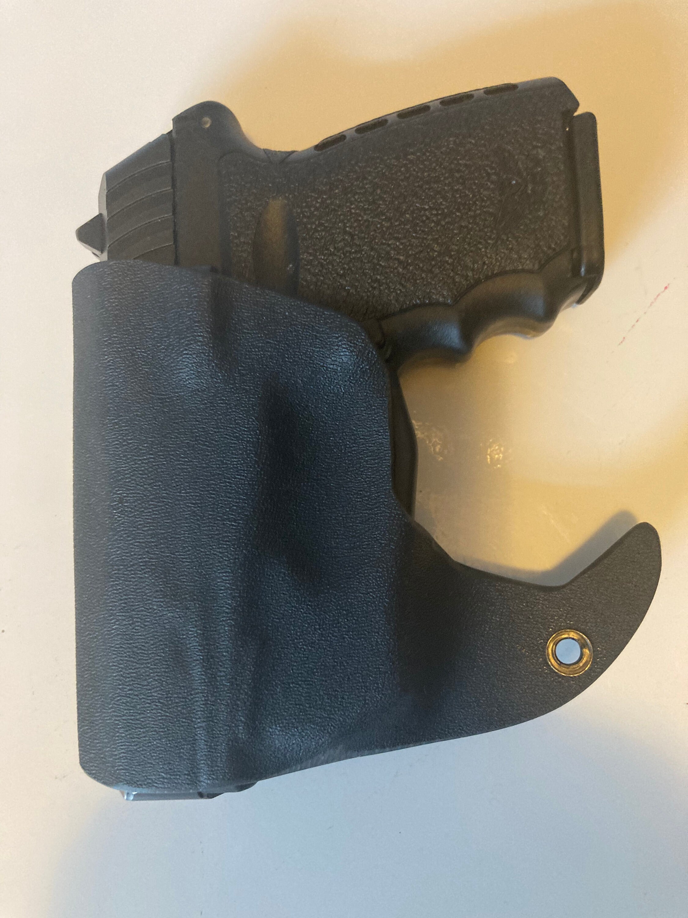 Right/Left Hand OWB Belt Holster For Sccy CPX-3 With ArmaLaser TR10 - Outside Waistband With Spare Mag Pouch