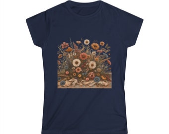 Floral Women's Softstyle Tee