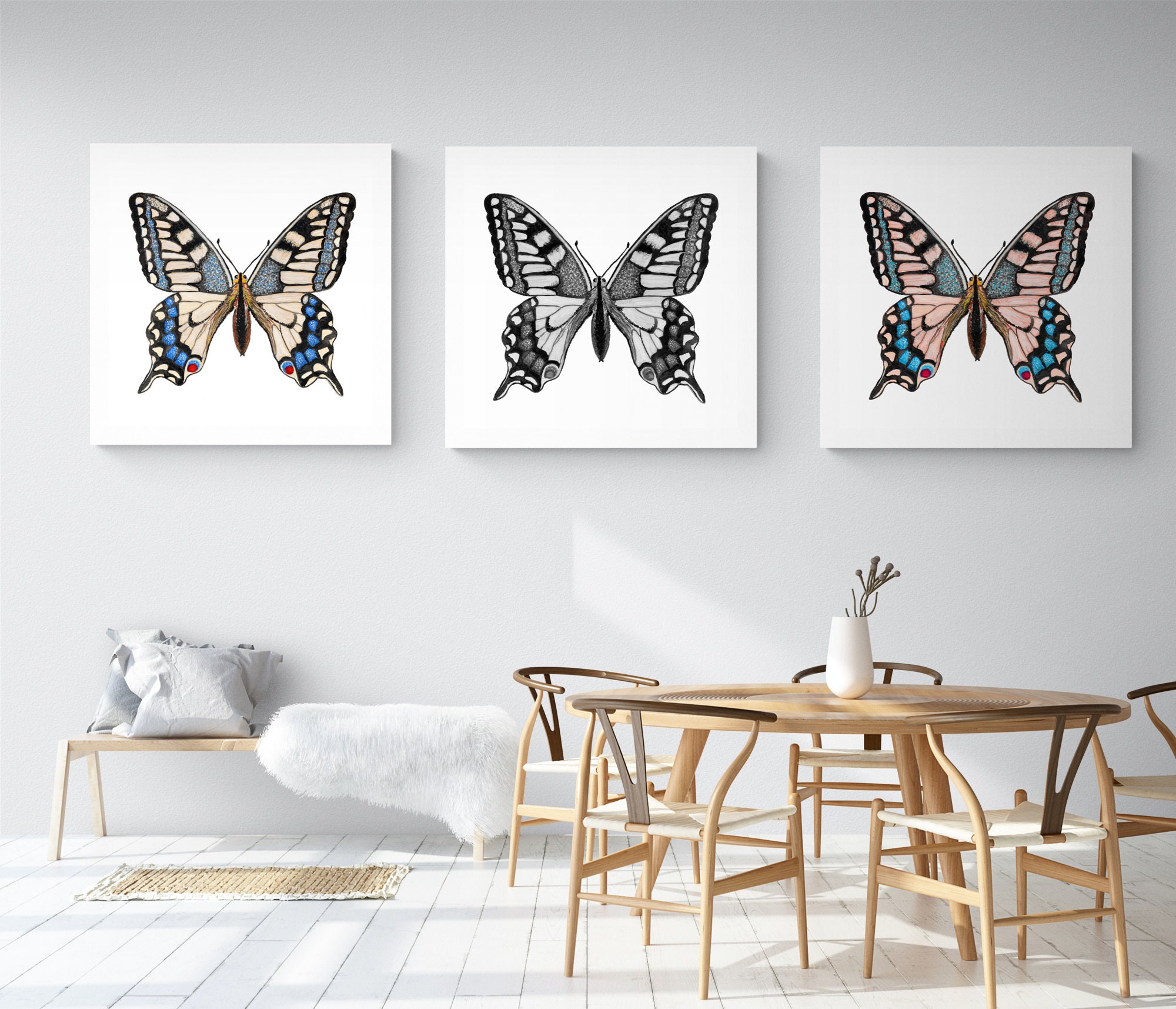 Swallowtail Butterfly Print Instant Digital Download - Etsy UK