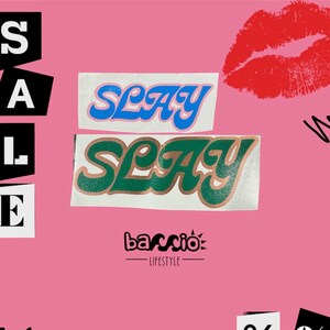 Slay Multicolor Decal
