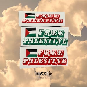 Free Palestine Decal