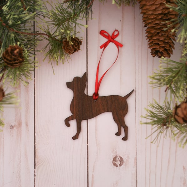 Personalized Chihuahua Ornament