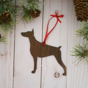 Personalized Doberman Pinscher Ornament