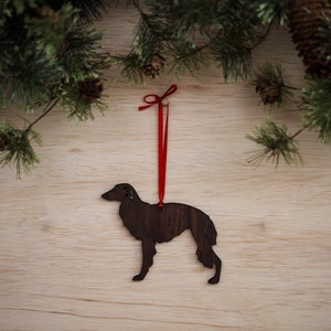Personalized Silken Windhound Ornament