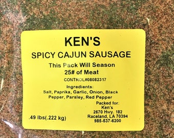 Ken's Cajun Spicy Sausage Seasoning