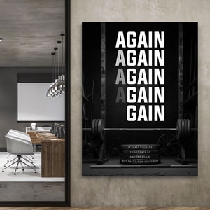 Elevate your fitness space with our Courage Fitness Wall Art, designed to inspire and motivate athletes and workout enthusiasts alike
This inspirational gym decor features a powerful quote alongside a captivating image, serving as a constant reminder