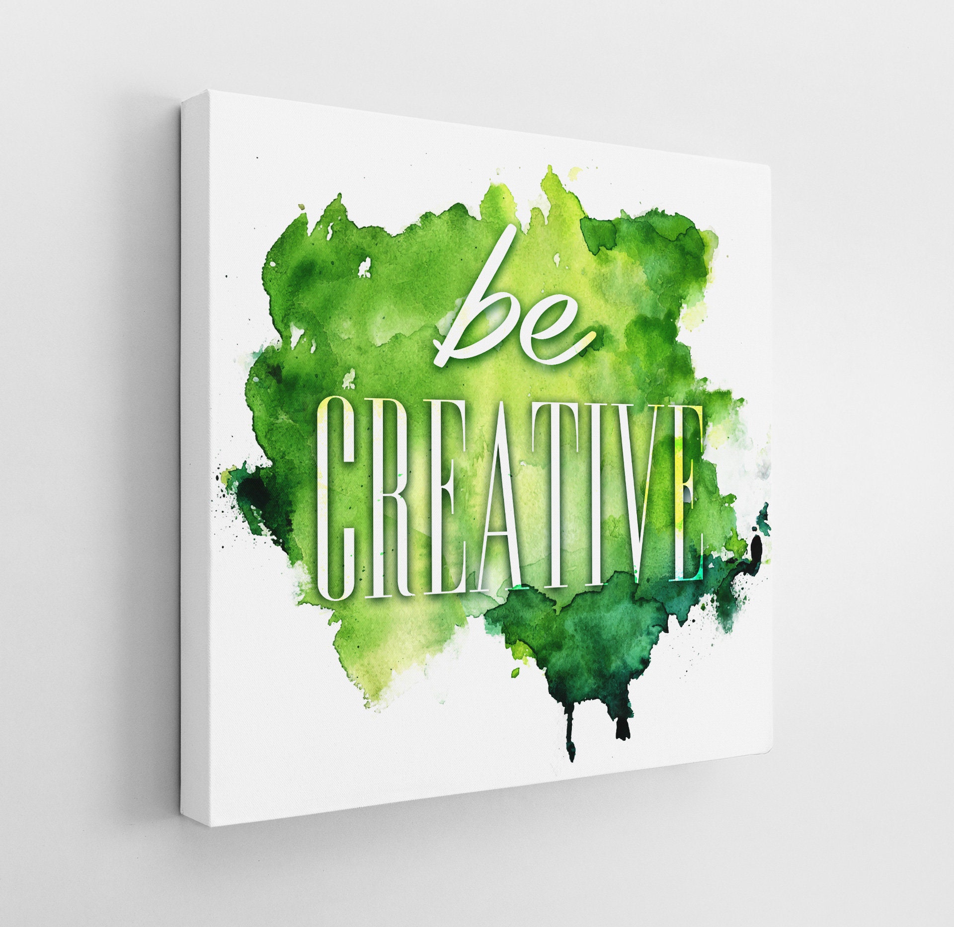 6x Inspirational Saying Wall Art Be Positive Canvas Prints Etsy Canada