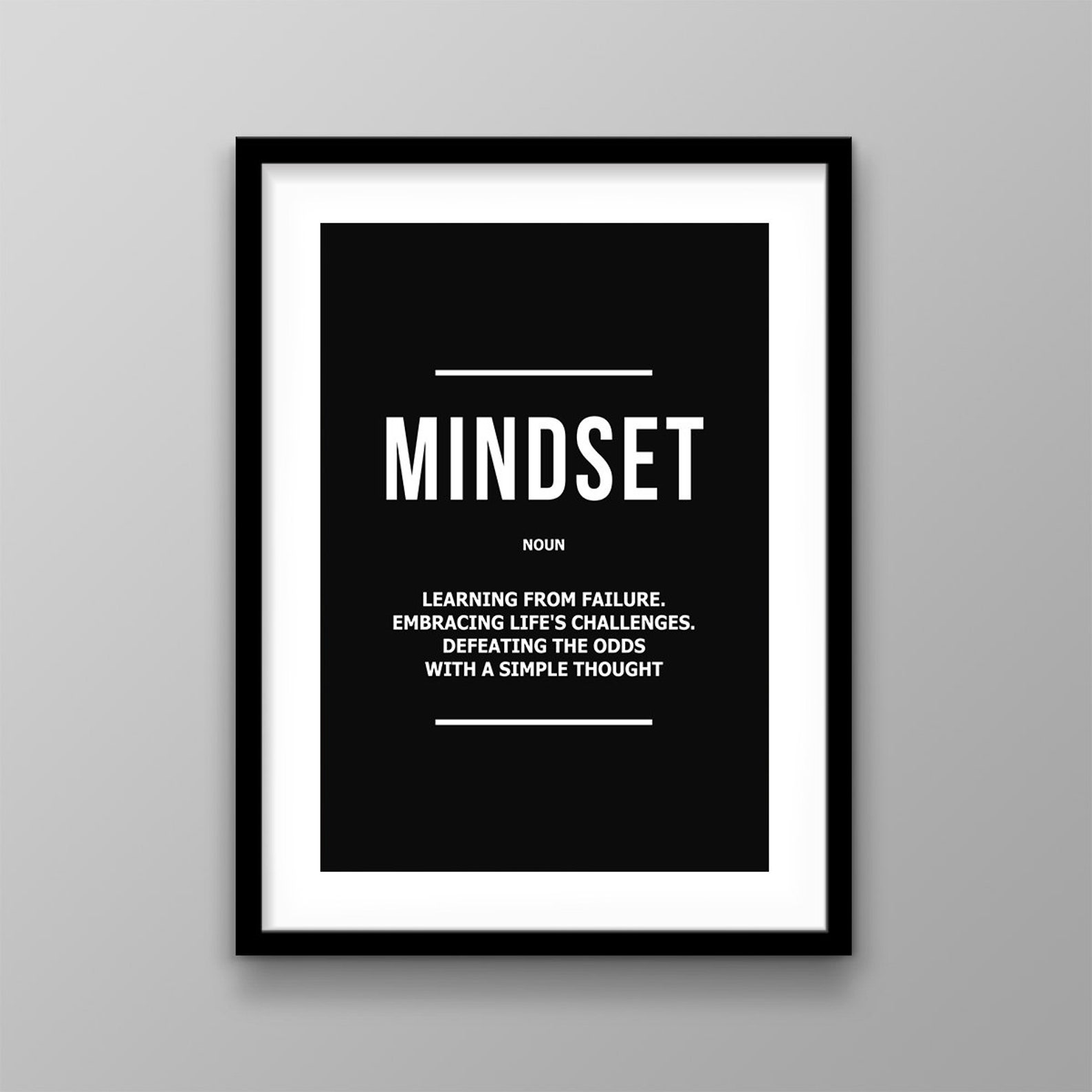 Inspirational Wall Art - Motivation Wall Art 12 Printable Prints ...