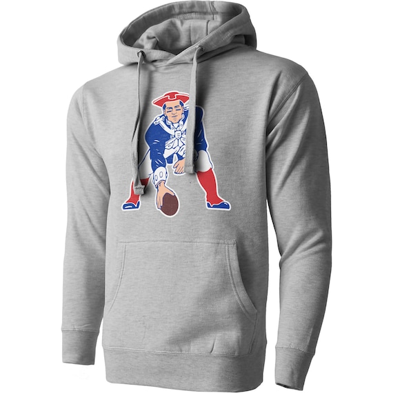 gray patriots sweatshirt