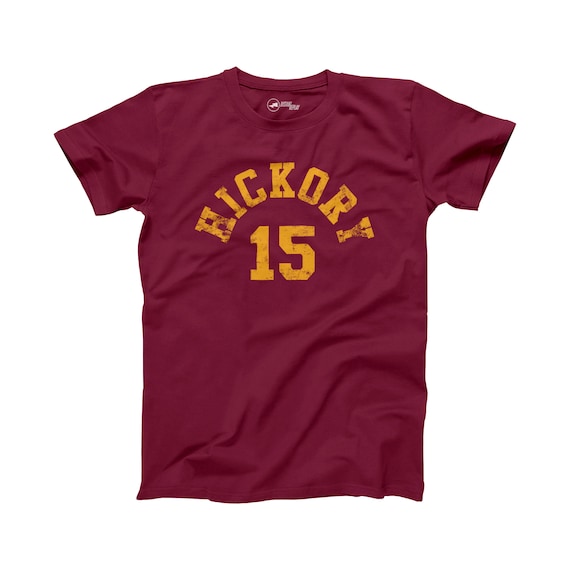 Hoosiers Shirt Hickory 15 Jimmy Chitwood Huskers Jersey Number Indiana High  School Basketball Movie Red Tee Size XS S M L XL 2XL 3XL 4XL 