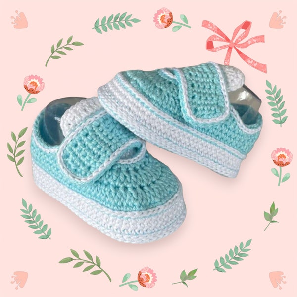 chaussons pour bébé tutoriel au crochet