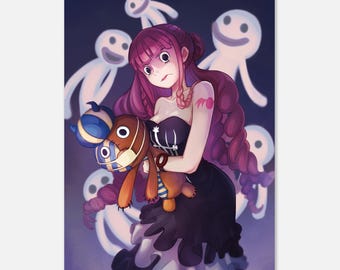 Perona, One Piece, Onepiece, Goth, Halloween, Ghost, Candy, Sweets