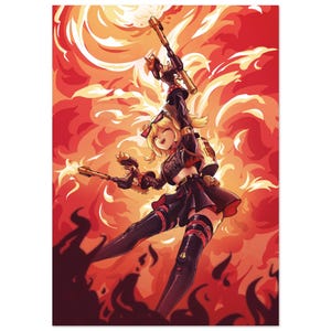 Zenless Zone Zero Burnice Print
