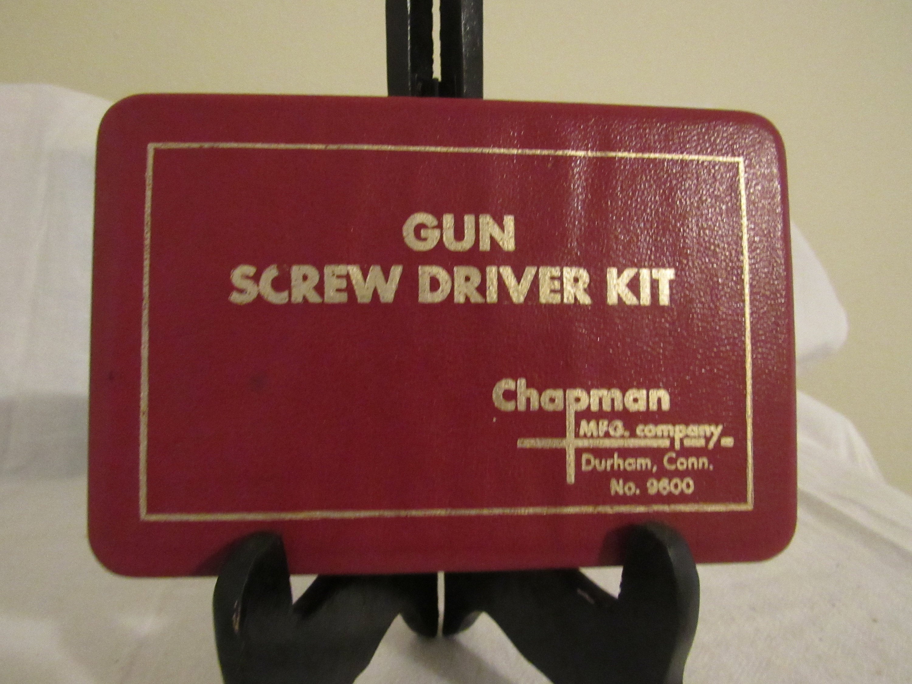 Chapman gun screwdriver kit 9600 deals