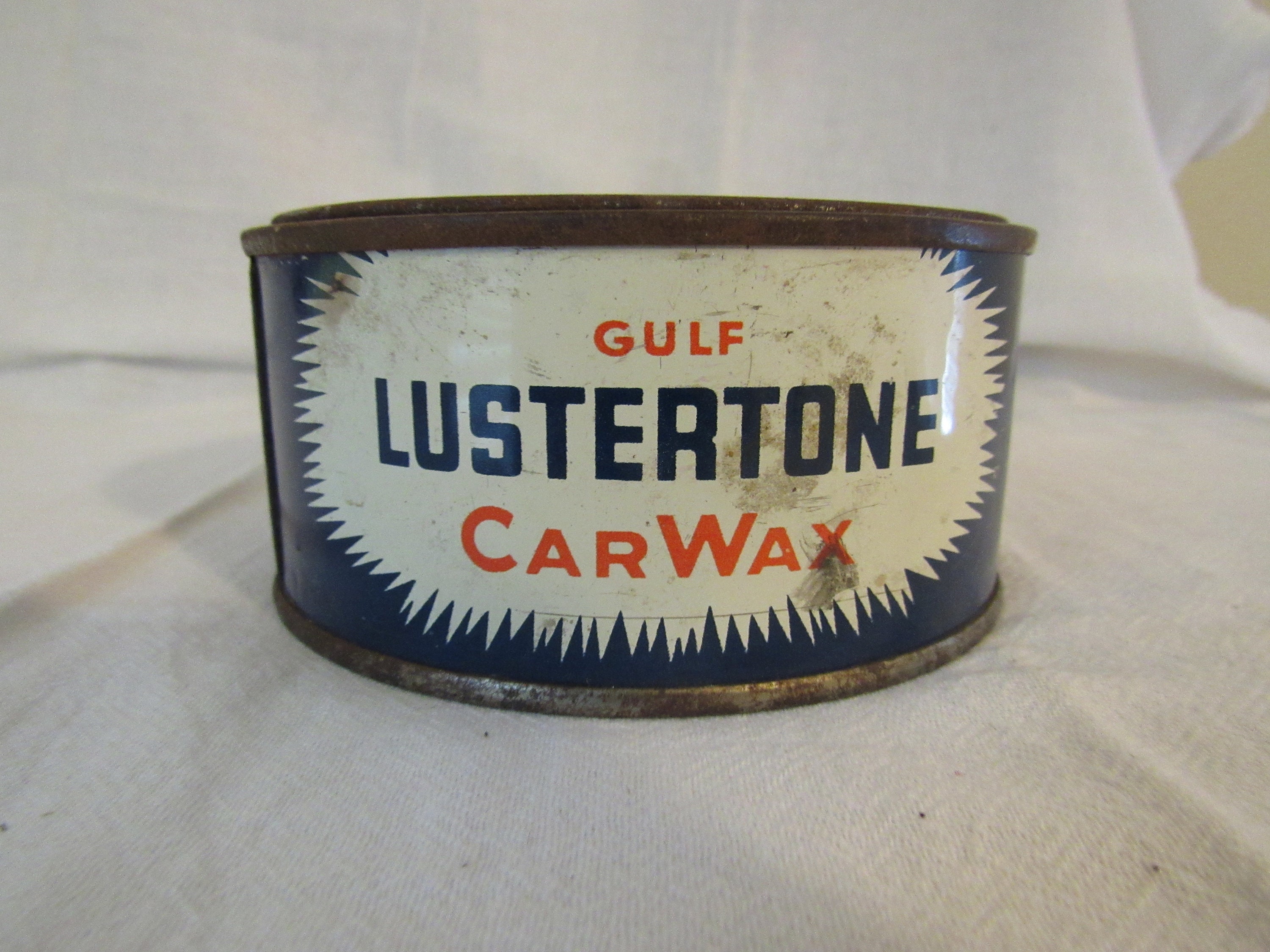 Vintage Box of Gulf Paraffin Wax 