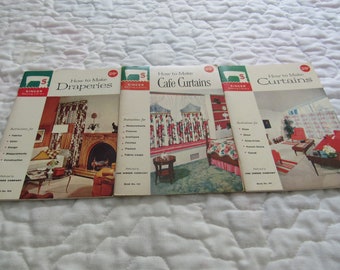 Vintage Singer Sewing Library Books