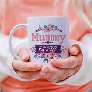 New Mum Mug, Mummy Est Mug, Mum To Be, Mug For Parent To Be, Mummy Mug, New Parent Gift, Baby Shower Gift