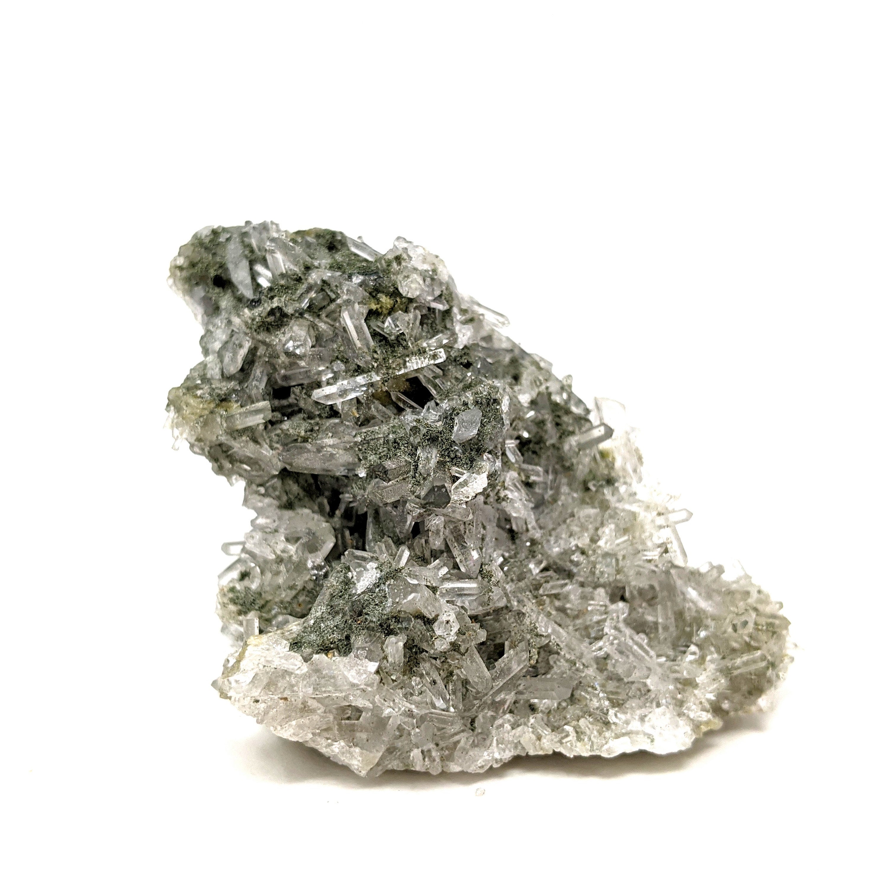 8 x 4.5 x 5.4 cm Druzy Quartz Crystal Specimen