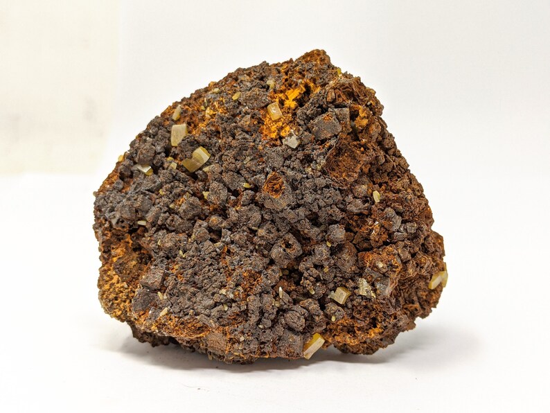 Mexican Wulfenite Mineral Specimen 7.6 x 3.8 x 7.1 cm