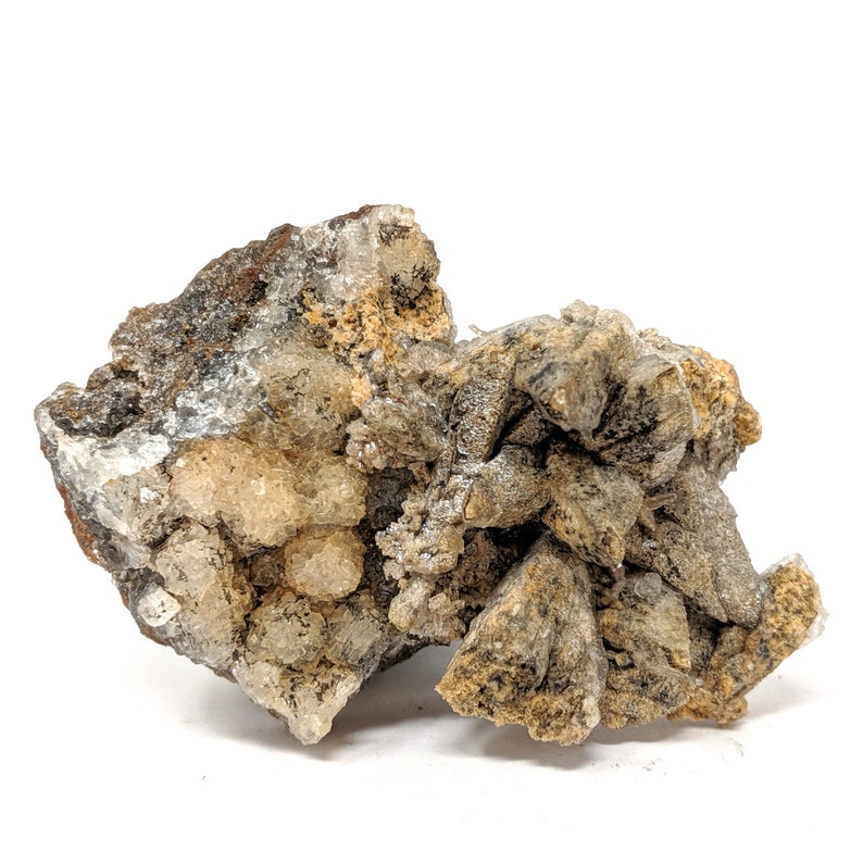 Dogtooth Calcite  Cabinet  Mexican Mineral Collection image 0