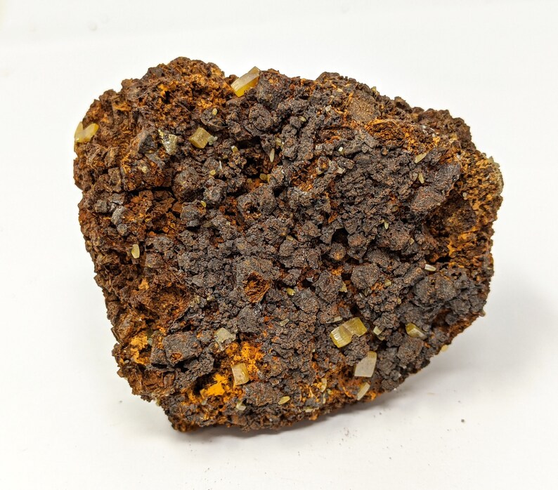 Mexican Wulfenite Mineral Specimen 7.6 x 3.8 x 7.1 cm