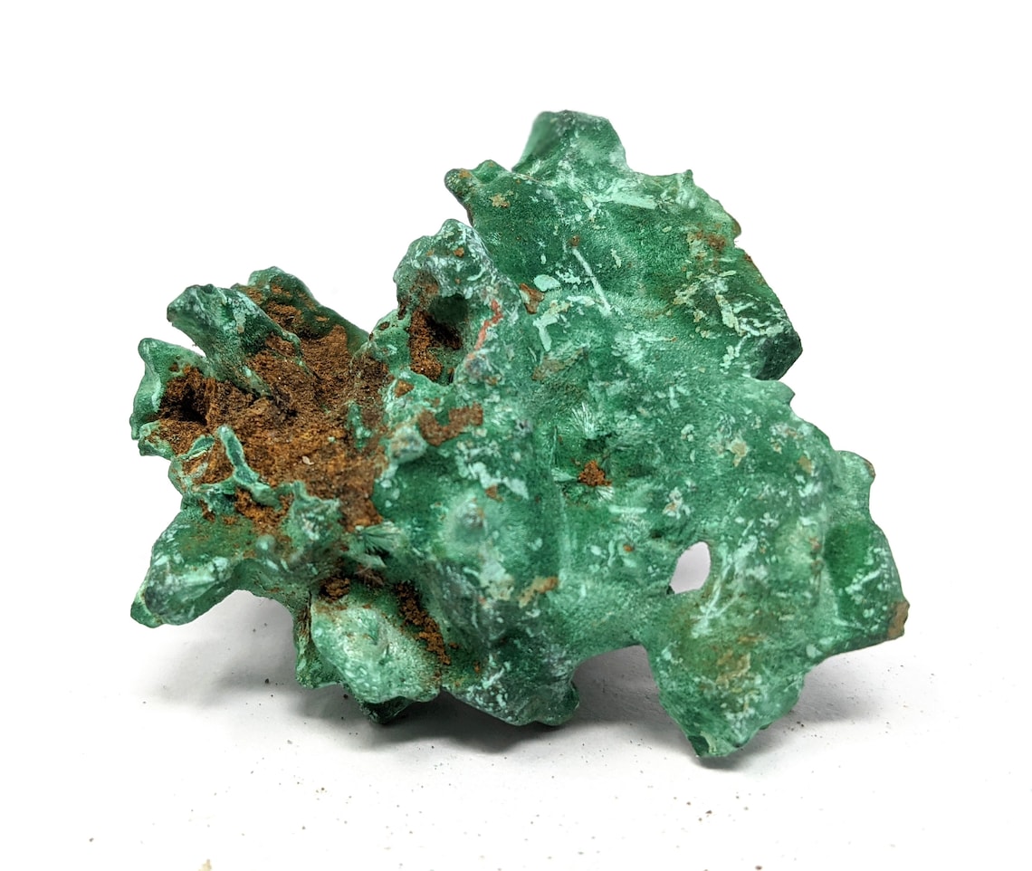 Raw Malachite Specimen Green Malachite Crystals Miniature Etsy