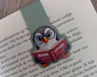 Magnetic bookmark Penguin