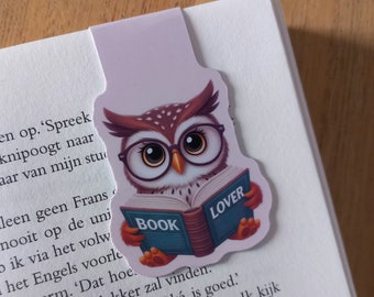 Magnetic bookmark Owl