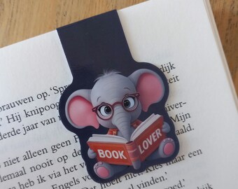 Magnetic bookmark Elephant
